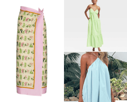summer fashion 👙🎀 cover photo collage