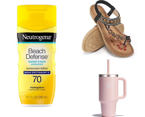 What to bring to the beach? cover photo collage