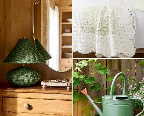 Beautiful Green Things cover photo collage