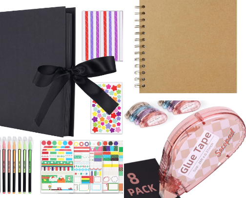 scrapbooking essentials cover photo collage