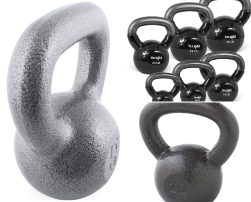 Kettlebells That Finally Got Me Off the Couch and Training at Home cover photo collage