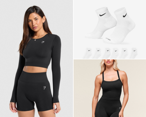 Stylish Workout Clothes 🎽🧘‍♀️ cover photo collage