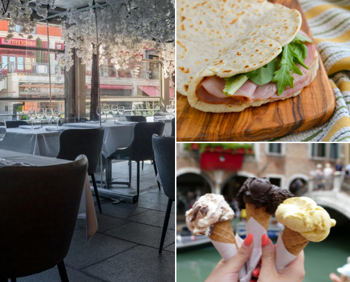 Restaurant cover photo collage