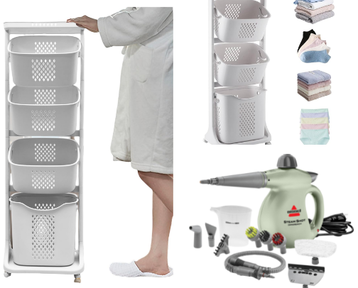 Laundry Must-Haves Organization cover photo collage