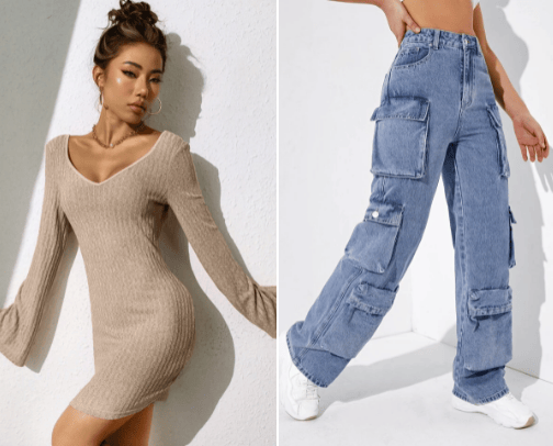 SHEIN fashione cover photo collage