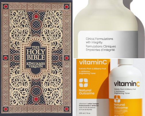 "Self-Care Staples I Can't Live Without" cover photo collage