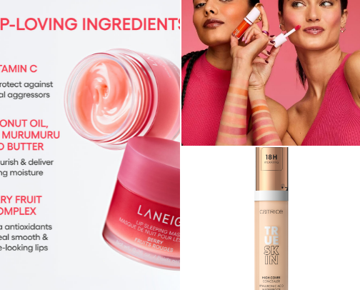 My favorite beauty recs cover photo collage