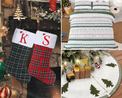 Festive Finds & Twinkly Treasures cover photo collage