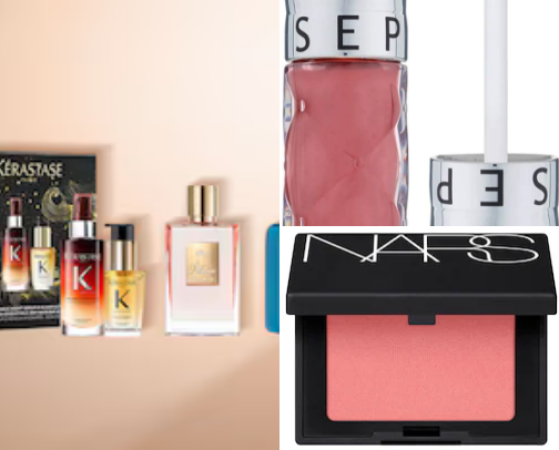 Beauty Products cover photo collage