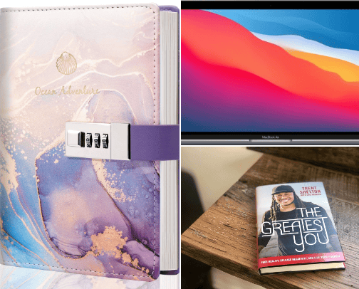 Personal items cover photo collage