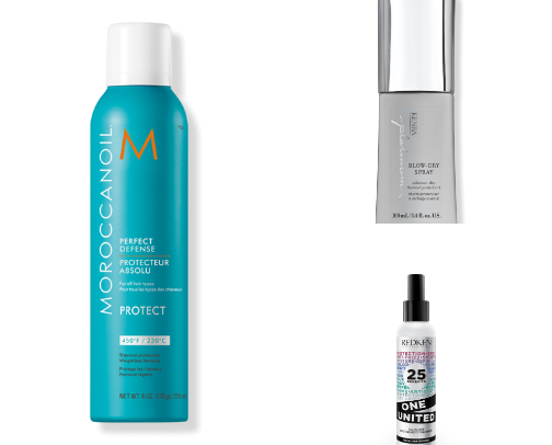 Blowout essentials for the shiniest hair cover photo collage