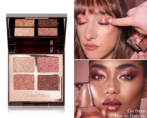 10 Reasons Charlotte Tilbury Exagger-Eyes Is the Best Everyday Luxury Eyeshadow Palette✨ cover photo collage