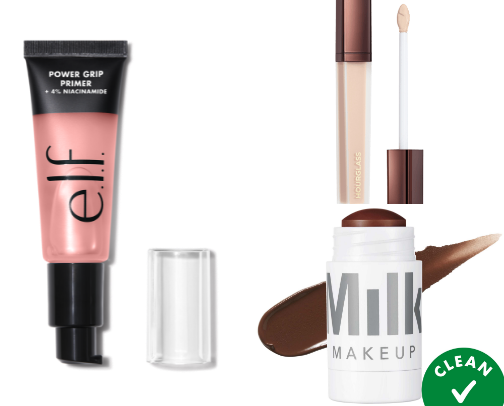 The perfect no makeup, makeup look cover photo collage