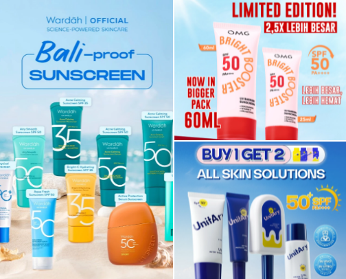 Protect Your Glow! Top Sunscreen Picks for Healthy, Radiant Skin cover photo collage