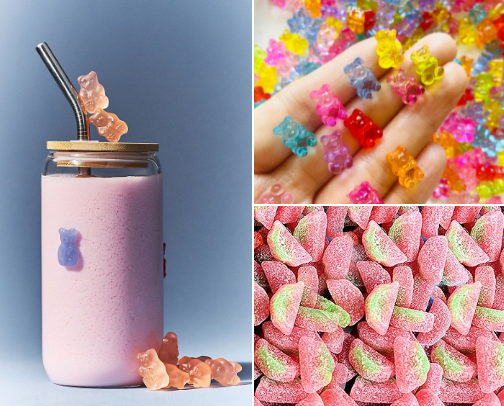 Gimme Gummy: Sweet + Playful Trend for 2026 cover photo collage
