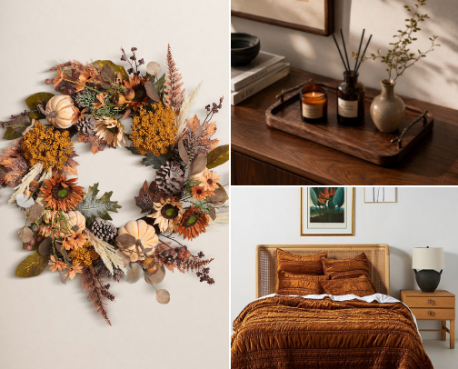 Autumn Decor: Thoughtful Ways to Bring Warmth into Your Home cover photo collage
