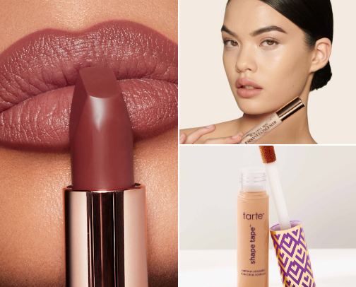 Beauty bestsellers: products that win reviews cover photo collage