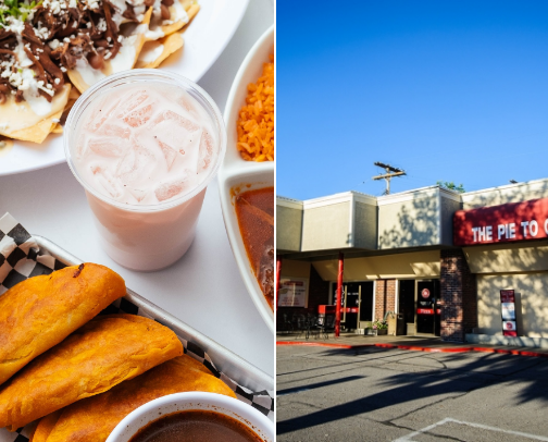 Yummy places to eat🌮🍕🥗 cover photo collage
