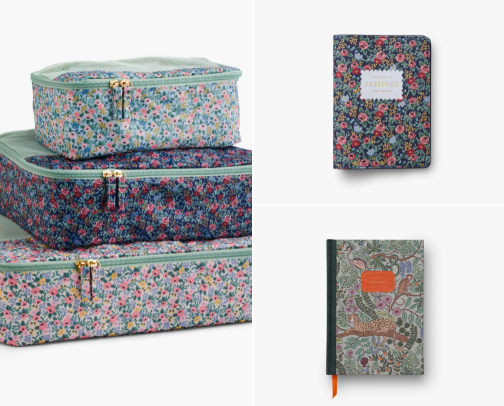 Pretty + Practical Things from Rifle Paper Co - Travel Addition cover photo collage