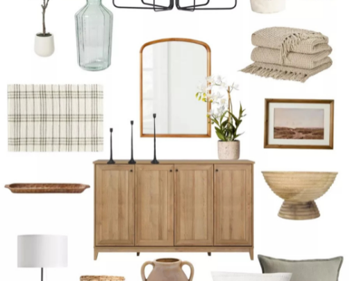 Organic Modern Home Decor Picks cover photo collage