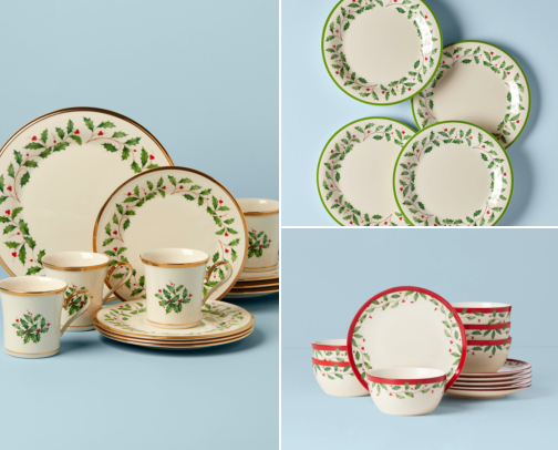 Christmas Tableware & Holiday Dinnerware: 18 Bestsellers for a Festive Table 🎄 cover photo collage