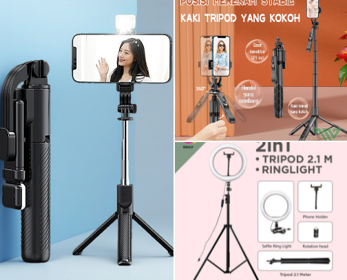 Tongsis cover photo collage