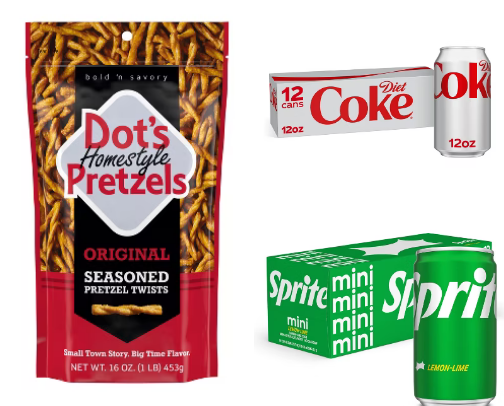 Yummy snacks and drinks cover photo collage