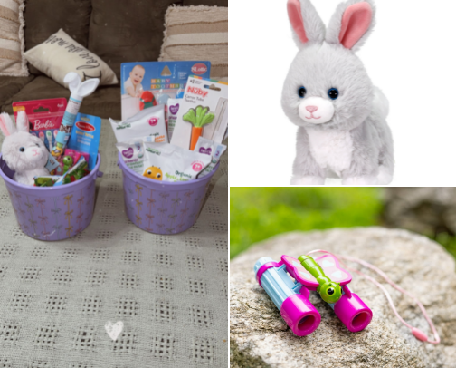 Easter basketsss cover photo collage