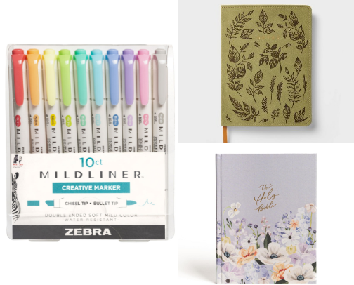 the essentials for colorful & fun Bible journaling cover photo collage