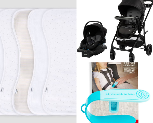 Baby must haves cover photo collage