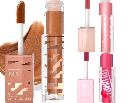 Maybelline makeup collection🤯 cover photo collage