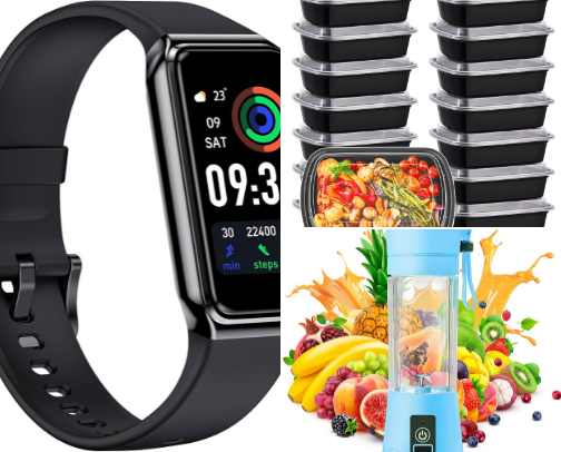 The Products I Used To My Healthy & Productivity Routine cover photo collage