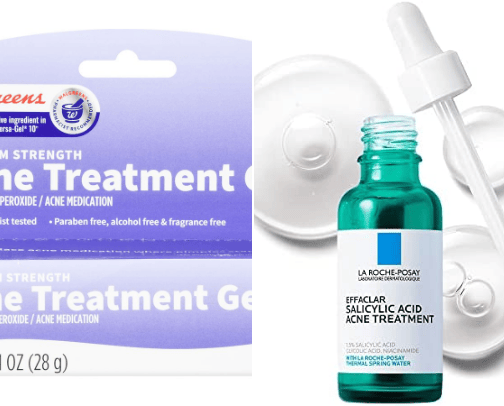acne treatment cover photo collage