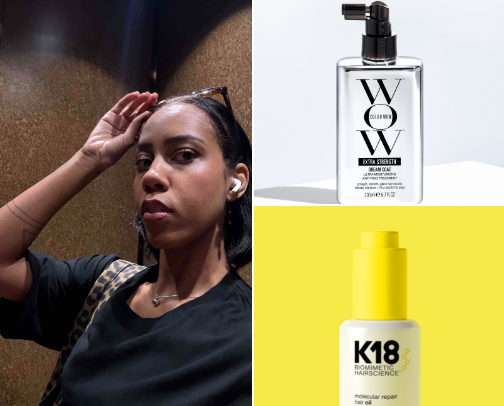 Fav Haircare Products for Fine Natural Hair cover photo collage