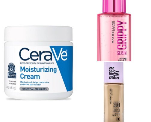 Makeup must haves cover photo collage