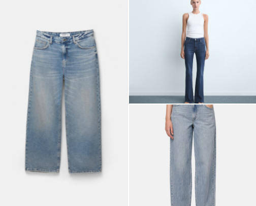 Jeans 👖 recommendation cover photo collage