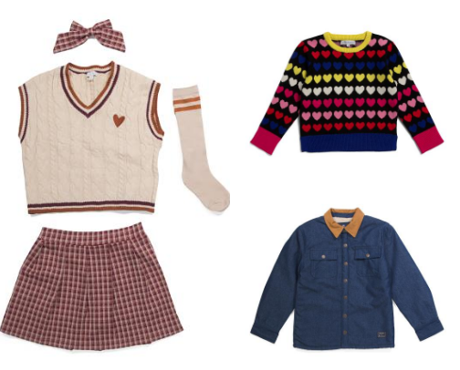 Kids FW clothing finds under $25 cover photo collage