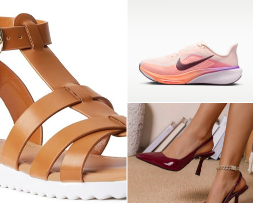 Women’s Footwear Essentials cover photo collage