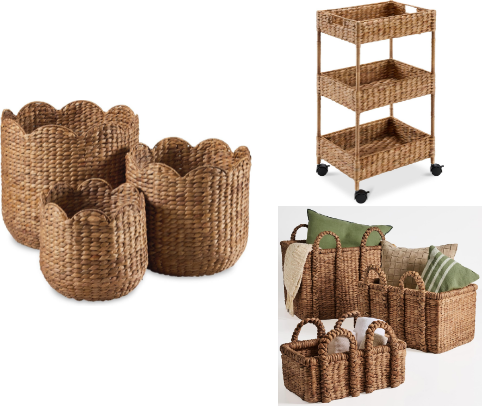 Natural Water Hyacinth Decor for a Warm, Collected Home cover photo collage