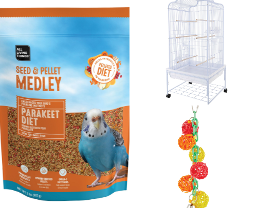 Happy Parakeet Essentials cover photo collage