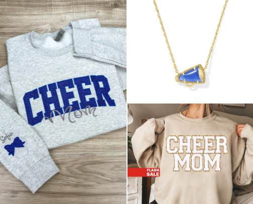 📣 In My Cheer Mom Era 📣 cover photo collage