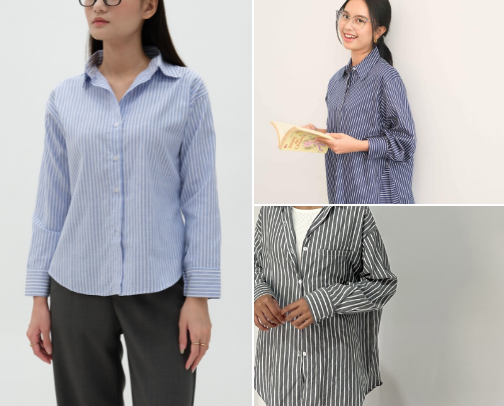 Best Stripes Shirt Outfit For Summer cover photo collage