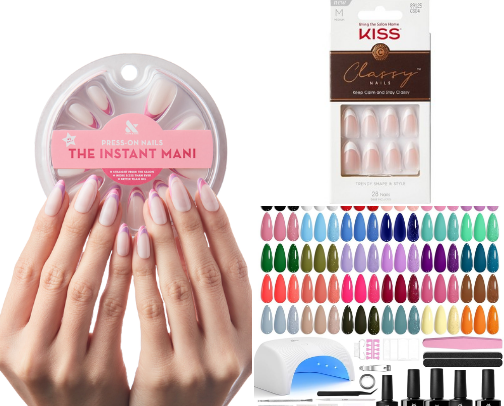 “Did you get your nails done?” Starter pack 💅 cover photo collage