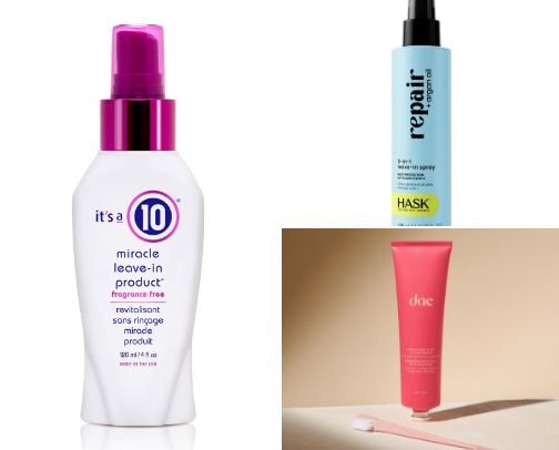 Fitness hair & skin care favorites cover photo collage