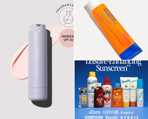 Sunscreen Must Haves cover photo collage