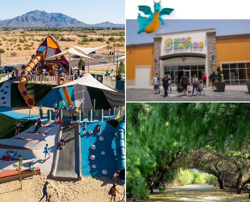 My favorite activities in town! cover photo collage