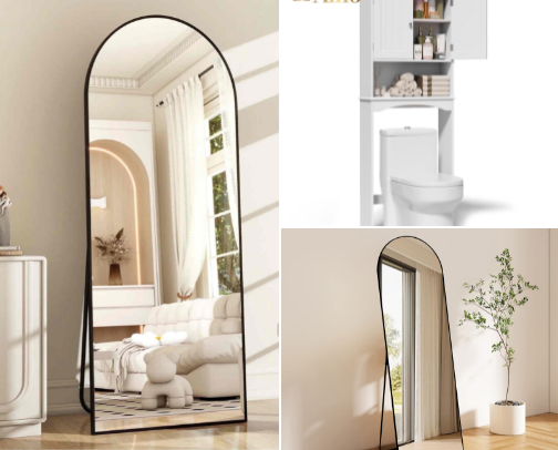 The Essentials That Elevate My Space - Bedroom + Bathroom Staples cover photo collage