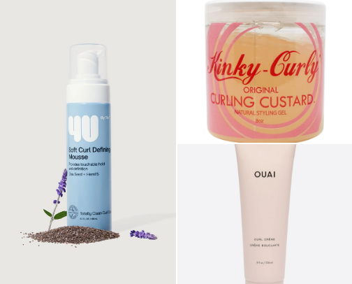 Curly hair care🧖‍♀️✨ cover photo collage