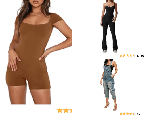 Jumpsuits and Rompers cover photo collage