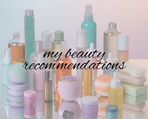 My favorite beauty recs cover photo collage
